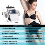 Cavitation Machine, Body Sculpting Machine, Body Machine Professional Beauty Equipment for Home Salon Use 110V Skin Care Tool for Face, Arm, Waist, Belly, Leg - Image 6